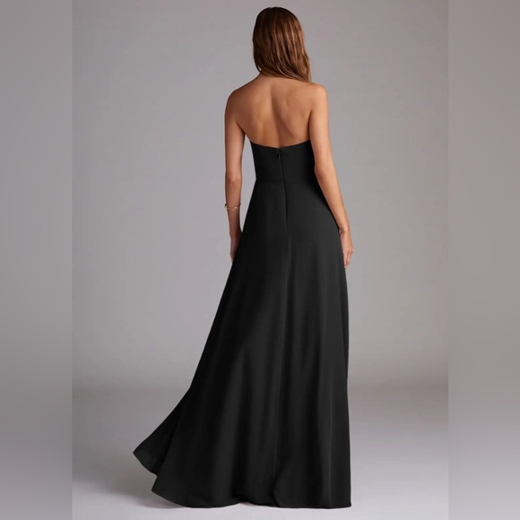 AZAZIE WREN (size A0!!!)
Black A-Line Side Slit Chiffon Convertible Dress - Picture 2 of 6